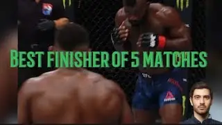 Best finisher of 5 matches #ufc
