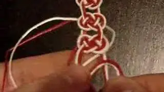 How to Tie a Pretzel Knot aka Carrick Bend for Hemp Jewelry
