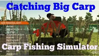 Carp Fishing Simulator (Episode 1) 2019, How to Catch big Fish