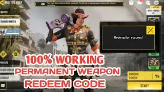 🤯 Permanent Weapon Redeem Code march 19 Cod Mobile 2023 | Today New Working Redeem Code Codm 2023