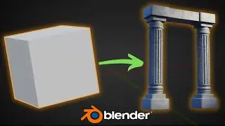 Create a Pillar in Blender in 1 Minute!