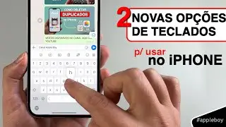 2 AMAZING NEW KEYBOARDS TO USE WITH YOUR iPHONE (Including numbers on the letter keyboard 🤩)