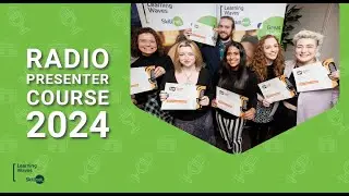 Aoife Ward on the Radio Presenter Course 2023
