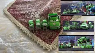 Disney Pixar Cars Diecast Butch Gunk AKA Wide Chick Pitty (HTB Pitty)