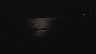 Moon on the Strait