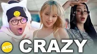 LE SSERAFIM (르세라핌) 'CRAZY' OFFICIAL MV | Reaction