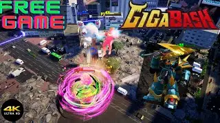 Crazy Action On GigaBash Free Epic Games