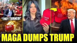 MAGA Burns Trump Hats in Sudden REVOLT Against Him