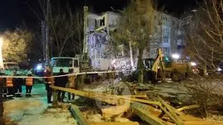 Жители ефремовской пятиэтажки о первых минутах после взрыва
