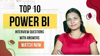 Top 10 Power BI interview Questions with Answers | Coding didi | English