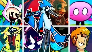 OVERWORKED but Every Turn a Different Character Sings🎙 (FNF Overworked but Everyone Sings It)