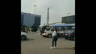 #endsars  protest, clip from Lekki toll gate this morning ✊🏽