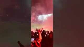Suasana di akhir pertandingan persebaya 1-3 persib stadion GBLA