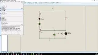 Proteus v8.10 basic tutorial (Part 1) - Schematic Capture - Simple Transistor Night Light Circuit
