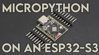 Getting Micropython to Run on an ESP32-S3 Supermini - octal SPIRAM  #micropython #esp32