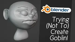 Time To (Try Not To) Create a Goblin! | Blender Sculpting Stream