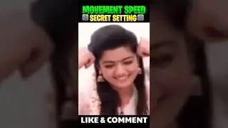 FREE FIRE MOVEMENT SPEED SETTING 🔥 || Movement Speed Setting in free fire|| 