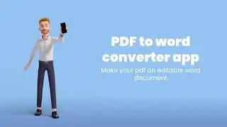 PDF to Word Converter App