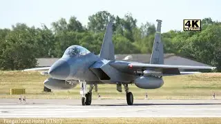 Plane Spotting at Fliegerhorst Hohn (ETNH) 13-06-2023 : That overwelming sound of the afterburner