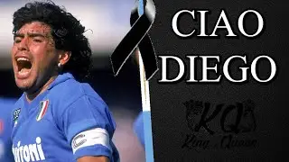 #CIAODIEGO || Maradona...il DIO DEL CALCIO. R.I.P