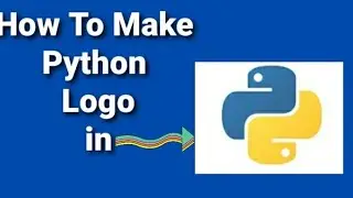 How to make Python logo using Python Hp fact and study#coding #programming #python #hpcodingstudy