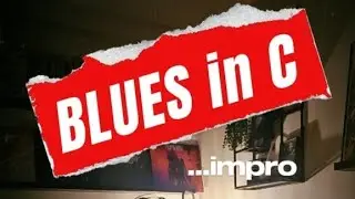 BLUES IN C -IMPRO ⚡️Let's improvise over a BLUES Track in C ⚡️ Fender JV 60 Stratocaster + Boss SD1