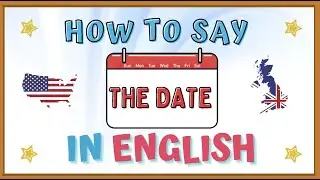 🗓️ HOW TO SAY THE DATE IN ENGLISH!