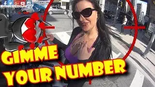 Pick-up GIRLS on a motorcycle HOW-TO, street race rage!