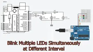 How to Blink  multiple LEDs Simultaneously