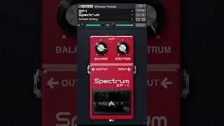 Boss SP-1 Plugin Roland Cloud | Spectrum