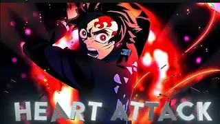 {Heart Attack🔥} Demon Slayer (Tanjiro vs Hantengu) {AMV/EDIT}