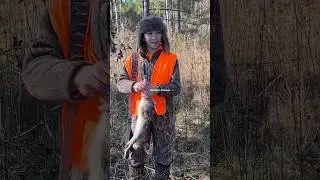 12 Year Old Harvest First Rabbit of Hunt! #BensonsKennel