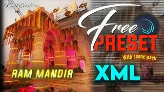 Ram Mandir - Ayodhya | Ae Inspired Alight Motion Edit | Free Preset | Xml 💓😘