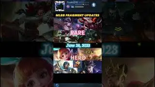 June 2023 Fragments Shop Update | Mobile Legends Bang Bang
