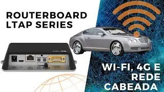 INSTALEI UM MIKROTIK NO CARRO - Routerboard LtAP