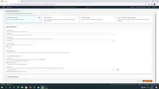 AWS Console ● Lambda－Functions ▶ Creating HelloWorld Lambda Python Function