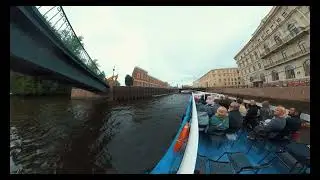 #Insta360 СПб / Прогулка по каналам / Крыши /