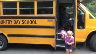 First Day Coming Home on the School Bus