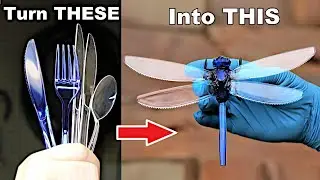 Turning Plastic Forks into ART with FIRE