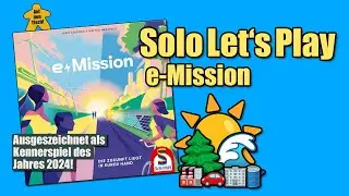 Solo Let's Play 🎲 e-Mission von Matt Leacock & Matteo Menapace | Auf den Tisch!