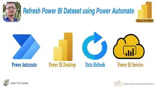 Refresh Power BI With power automate বাংলা