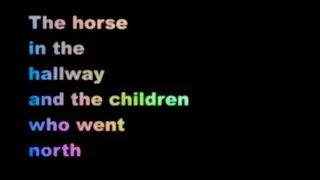 The horse in the hallway and the children who went north - Full film