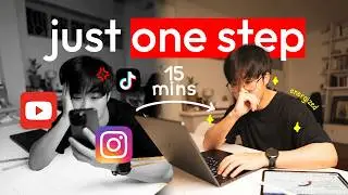 how to easily study after procrastinating the whole day (seriously)