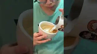 14/6/2023 Latte art practice