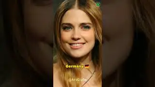 Top 10 European Countries with the most beautiful women 2023 🌍️