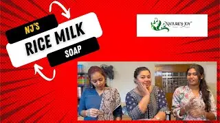 RICE MILK SOAP | சருமம் மிருதுவாக | Nature's Joy | Nancy Jennifer | DIY