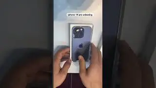 iphone 14 pro unboxing