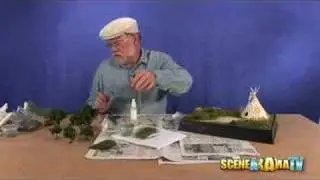How To Build an American Indian Diorama (Part 2) - School Project | Scene-A-Rama