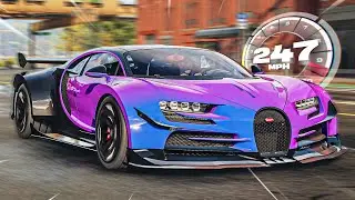 Need for Speed Unbound - FASTEST Top Speed Bugatti Chiron Customization!