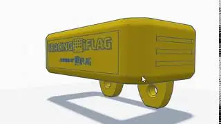 IracingIflag's Wall Mount for the IRIF2.0 Iflag